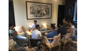 2014.11.1 滁州商会应邀参观粤韵画坊